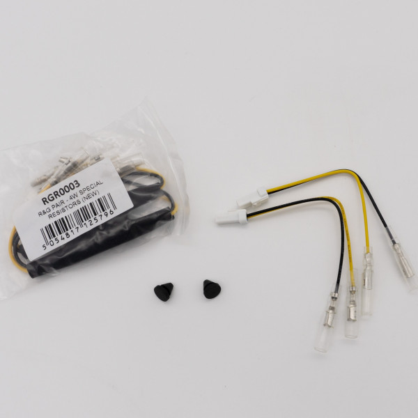 R&G Indicator Adapter Kit for Micro Indicators (with resistors) for the Husqvarna Vitpilen 701 18- / 401 & Svartpilen 401 '18-'19 & 701 '19-, KTM 790 Adventure '19-'22 & Husqvarna Norden 901 '22- & KTM 890 Adventure '20-'22